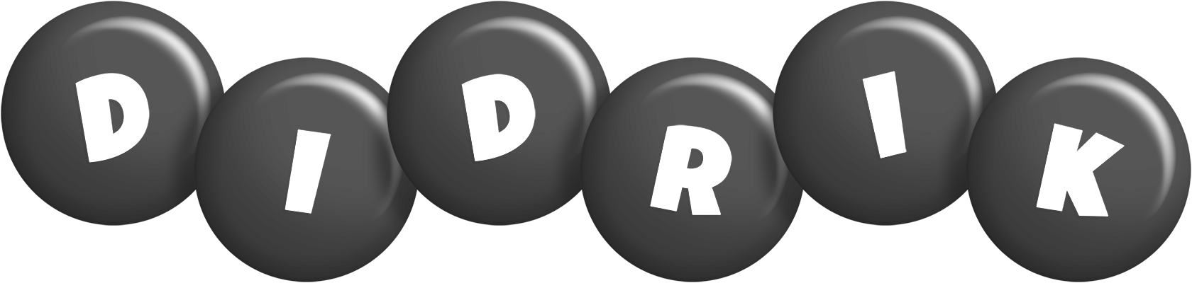 Didrik candy-black logo