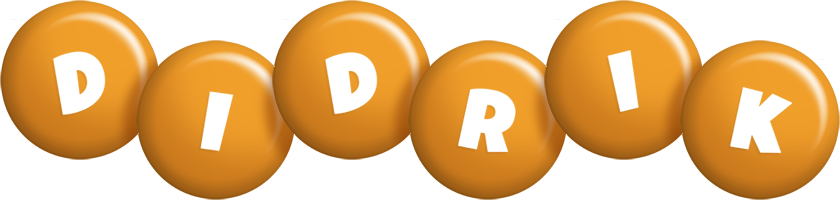 Didrik candy-orange logo