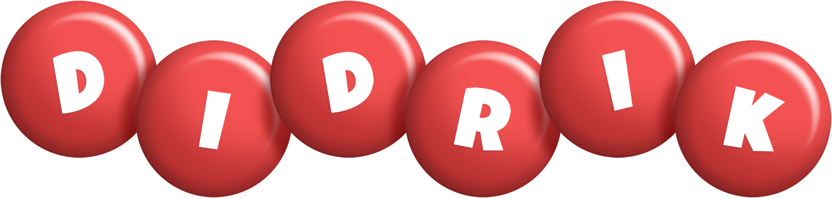 Didrik candy-red logo