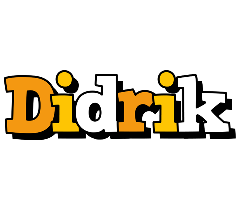 Didrik cartoon logo