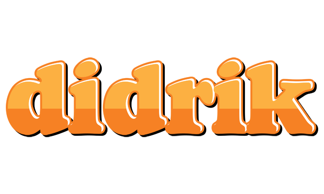 Didrik orange logo
