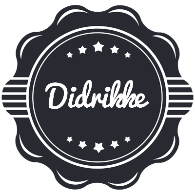 Didrikke badge logo
