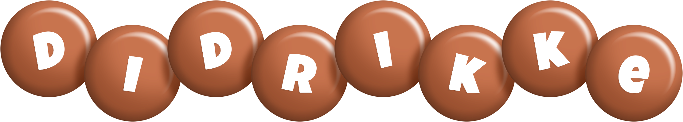 Didrikke candy-brown logo