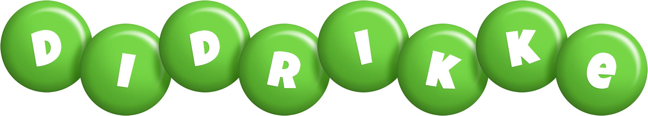Didrikke candy-green logo