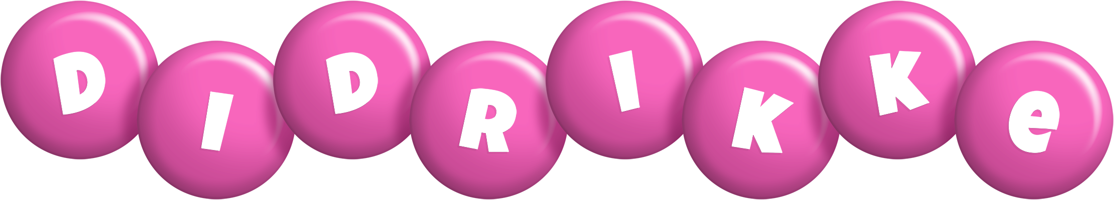 Didrikke candy-pink logo