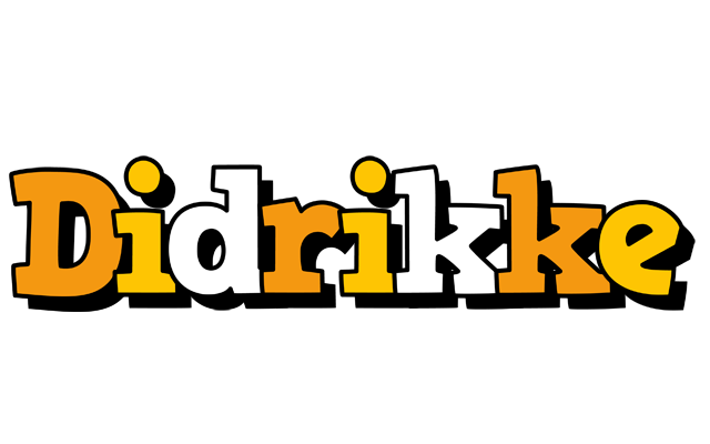 Didrikke cartoon logo