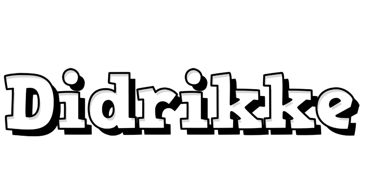 Didrikke snowing logo