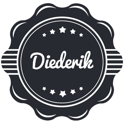 Diederik badge logo
