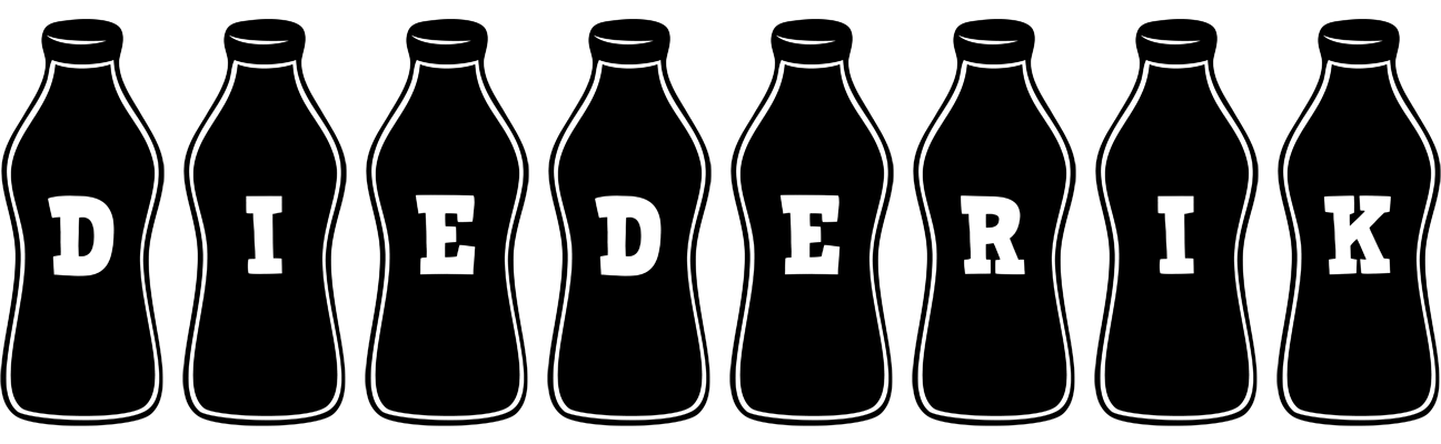Diederik bottle logo
