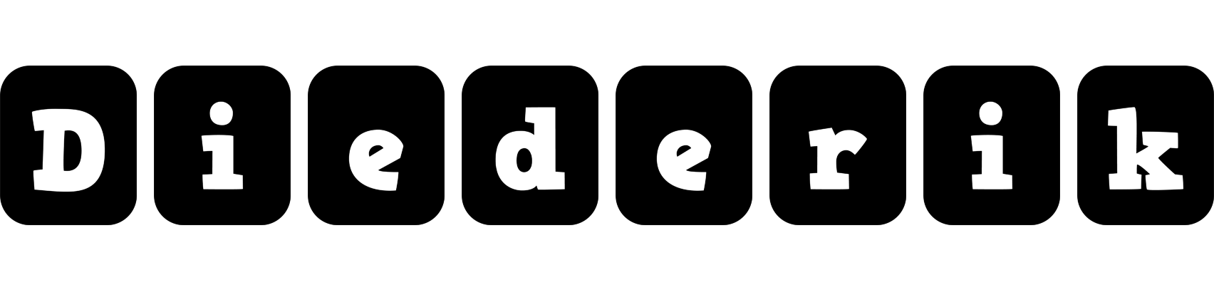 Diederik box logo