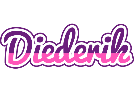 Diederik cheerful logo