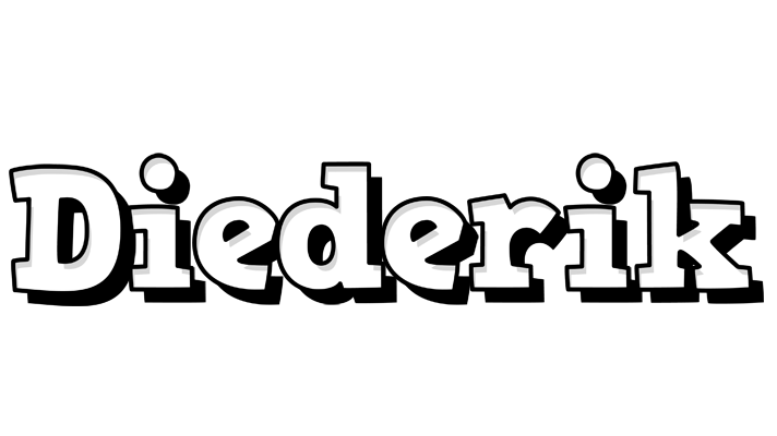 Diederik snowing logo