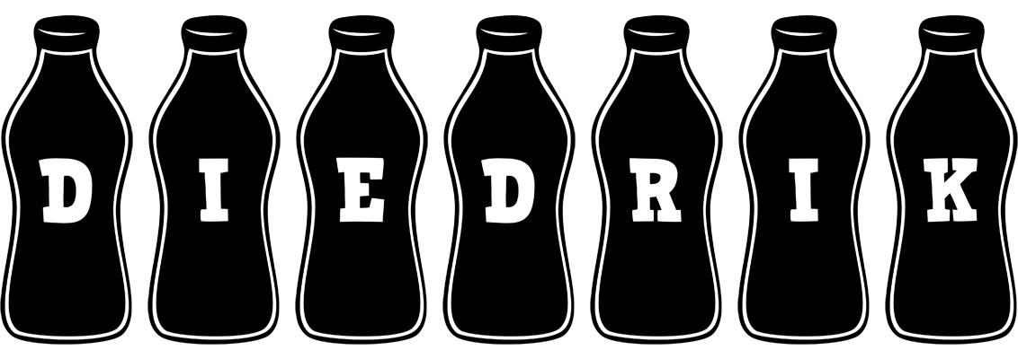 Diedrik bottle logo