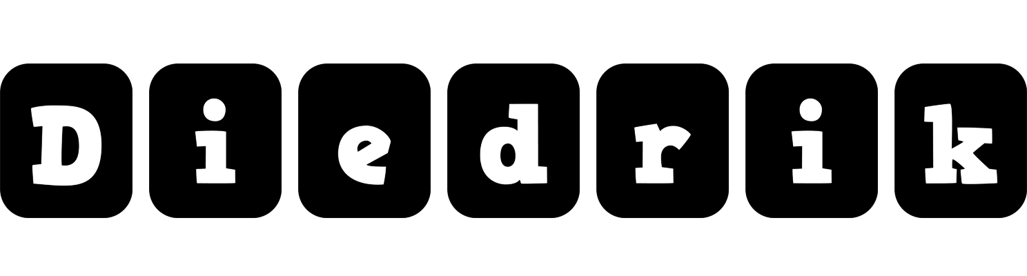 Diedrik box logo