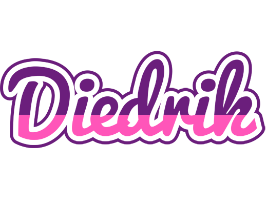 Diedrik cheerful logo