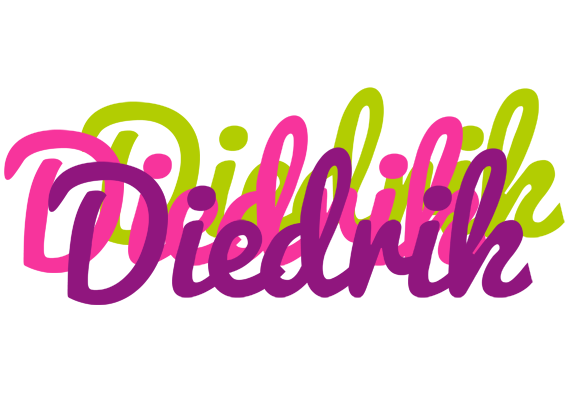 Diedrik flowers logo