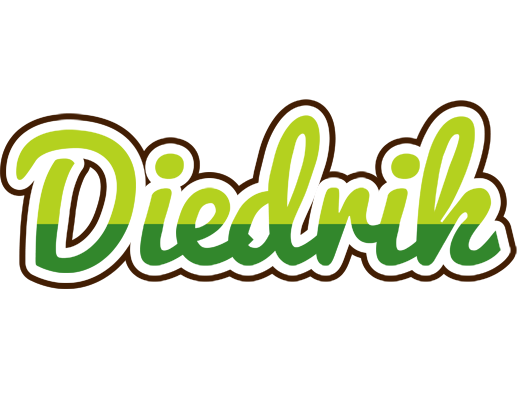 Diedrik golfing logo
