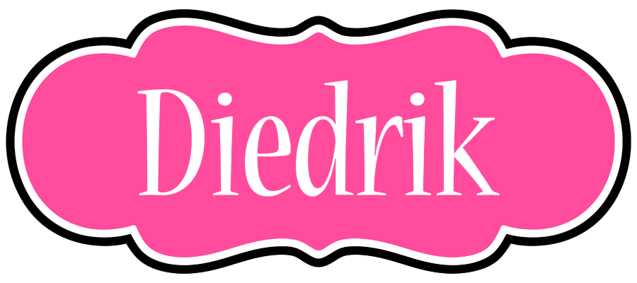 Diedrik invitation logo