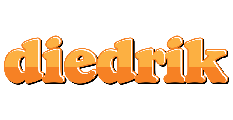 Diedrik orange logo
