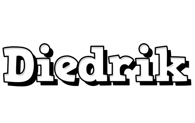 Diedrik snowing logo