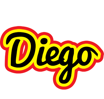 Diego flaming logo