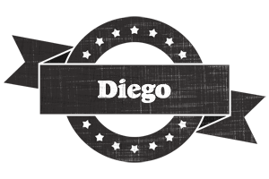 Diego grunge logo