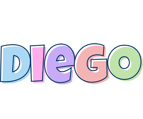 Diego pastel logo