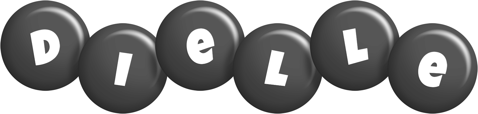 Dielle candy-black logo