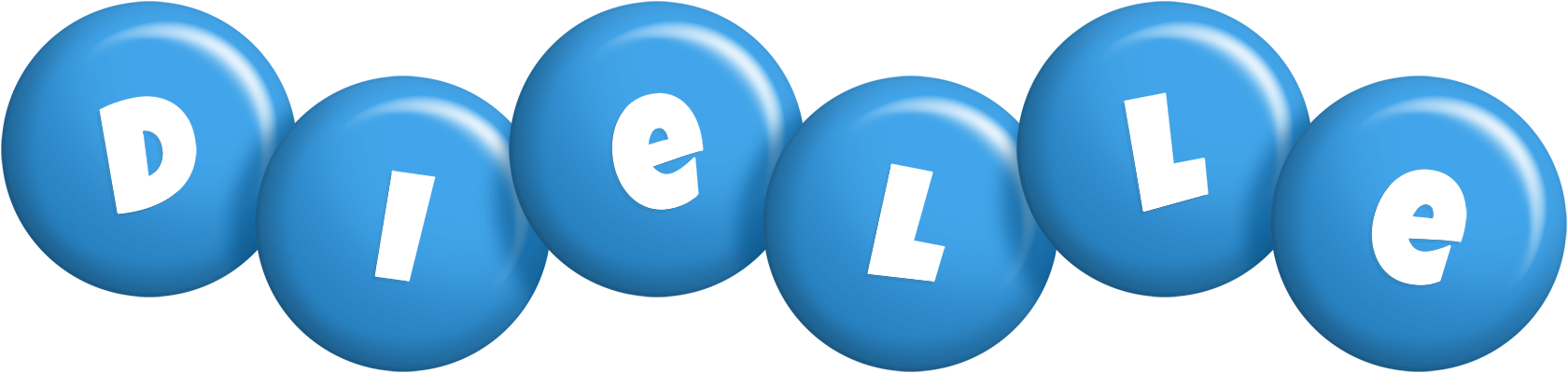 Dielle candy-blue logo
