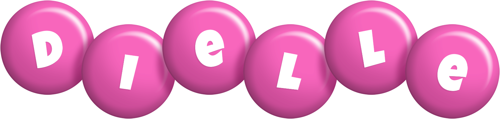 Dielle candy-pink logo