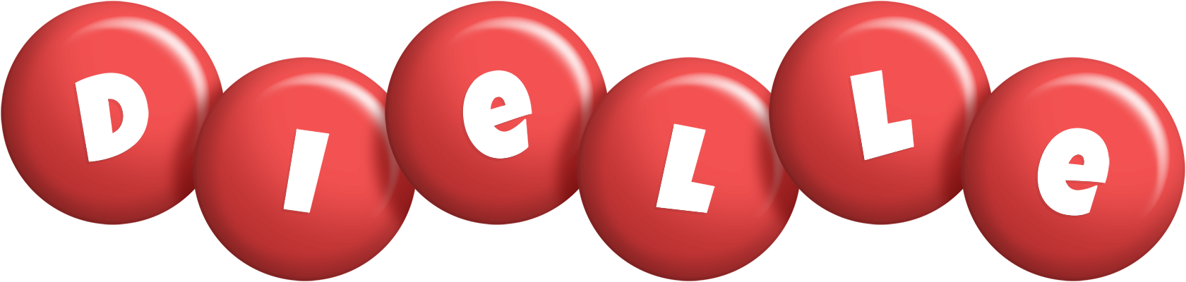 Dielle candy-red logo