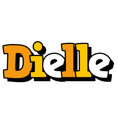 Dielle cartoon logo