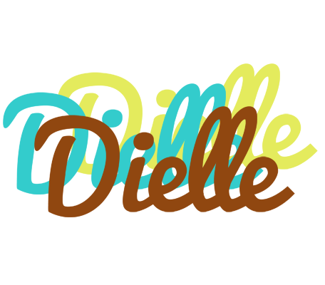 Dielle cupcake logo