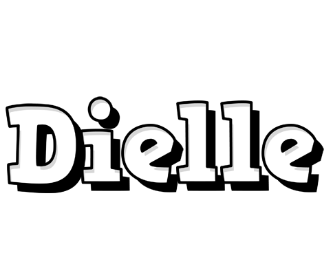 Dielle snowing logo