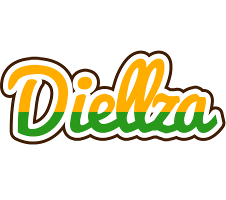 Diellza banana logo