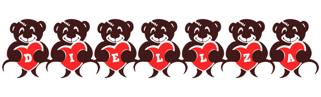 Diellza bear logo
