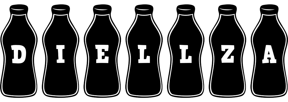 Diellza bottle logo