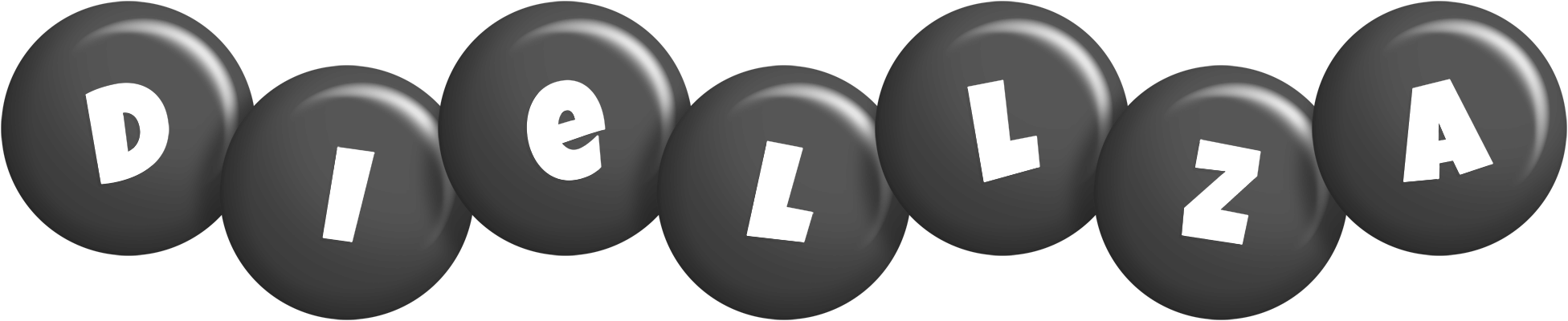 Diellza candy-black logo