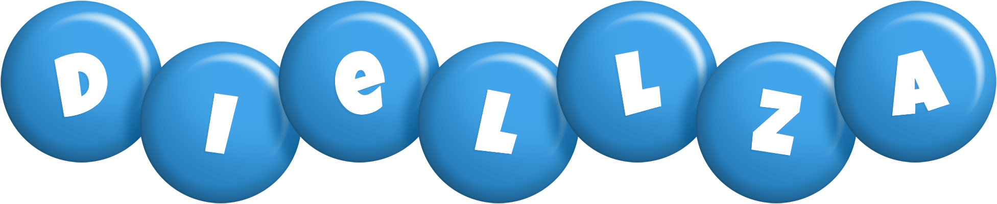 Diellza candy-blue logo