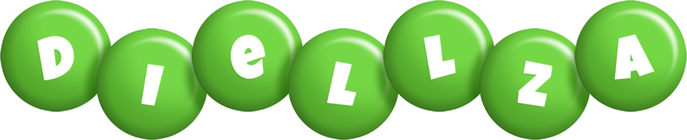 Diellza candy-green logo