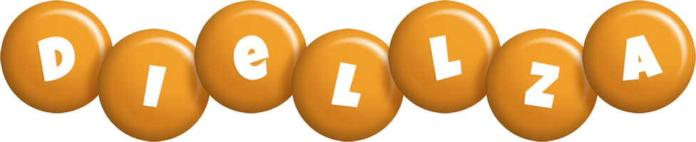 Diellza candy-orange logo
