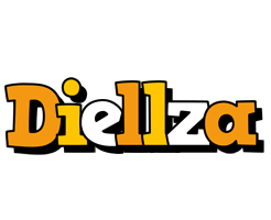 Diellza cartoon logo