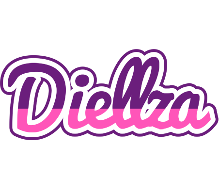 Diellza cheerful logo
