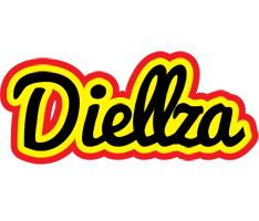 Diellza flaming logo