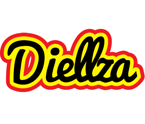 Diellza flaming logo