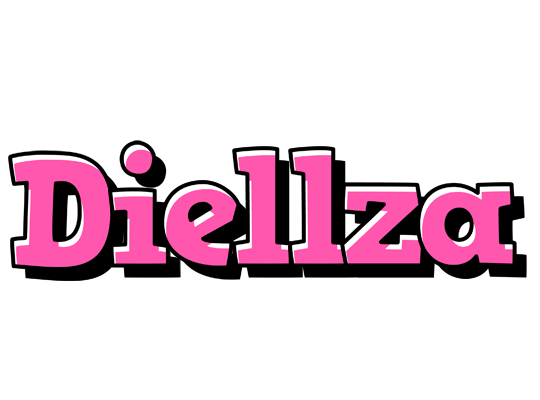 Diellza girlish logo