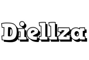 Diellza snowing logo