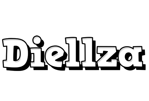 Diellza snowing logo