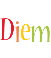 Diem birthday logo