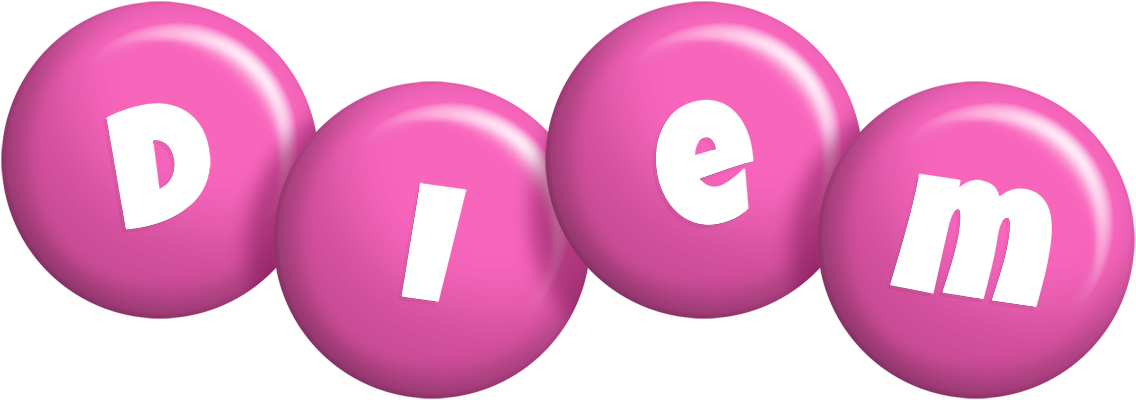 Diem candy-pink logo